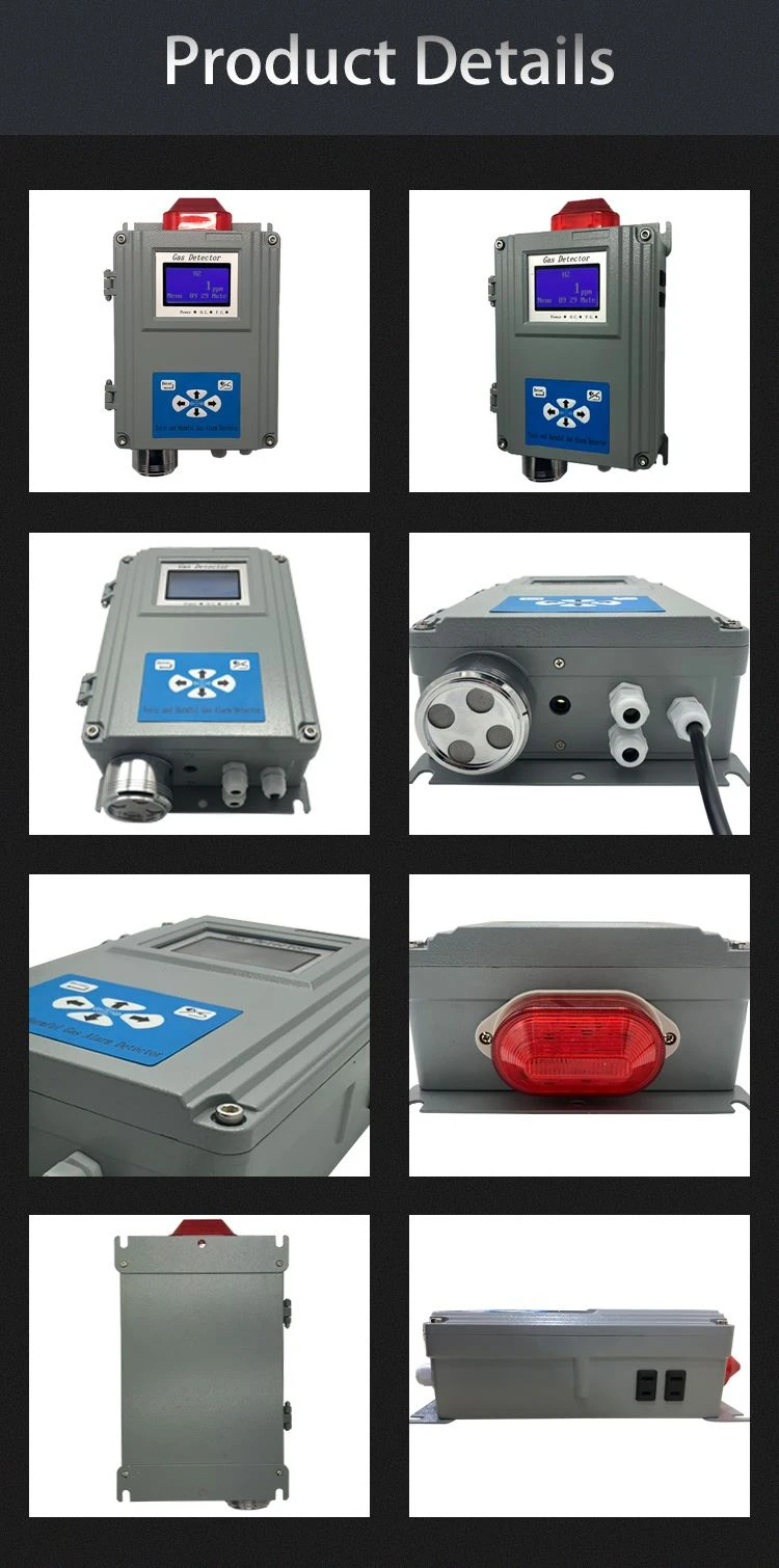 wall mounted gas detector