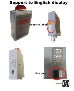 Wall-mounted 220v HCL Hydrogen Chloride Gas Detector
