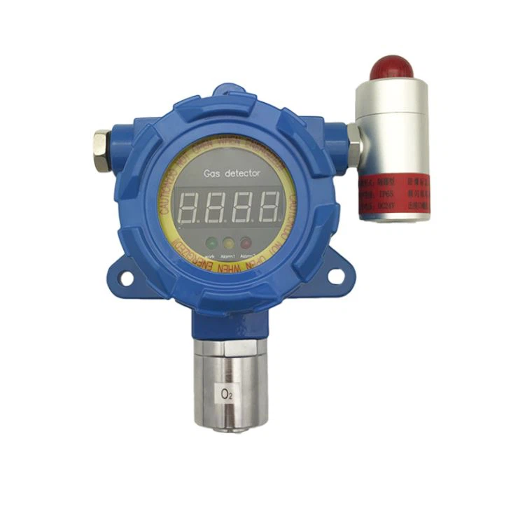fixed LED display CO H2S NH3 O3 gas sensor gas detector