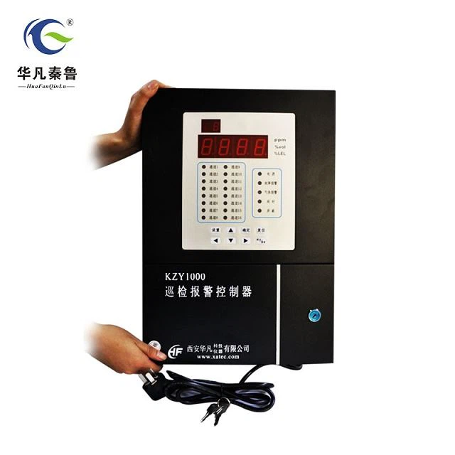 Modbus RTU 4/6/8 channel 13 multi-function inspection alarm control cabinet for industry gas alarming detector and gas leak sensor